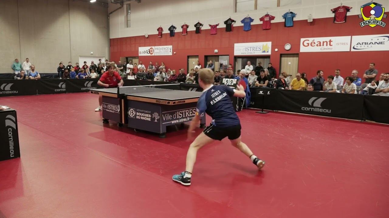 Félix Lebrun vs Paul Lavergne | Pro B (2021/2022) Tennis de table 🏓