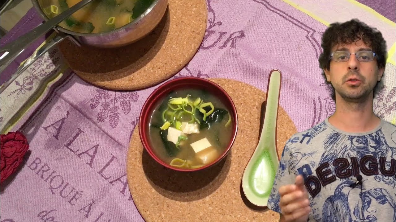 Alga wakame, e la zuppa del compleanno