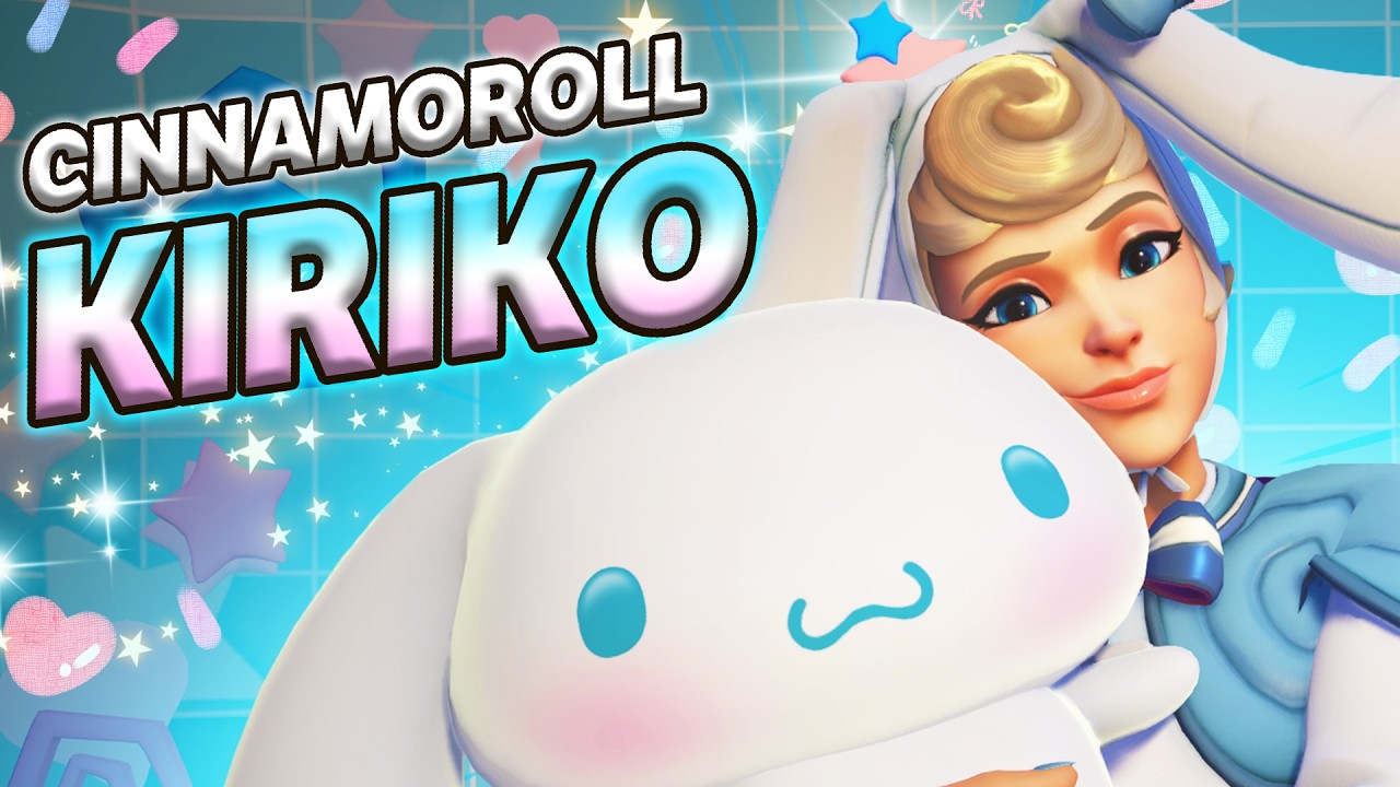 Cinnamoroll skin Kiriko is too cute...🦊 | Overwatch