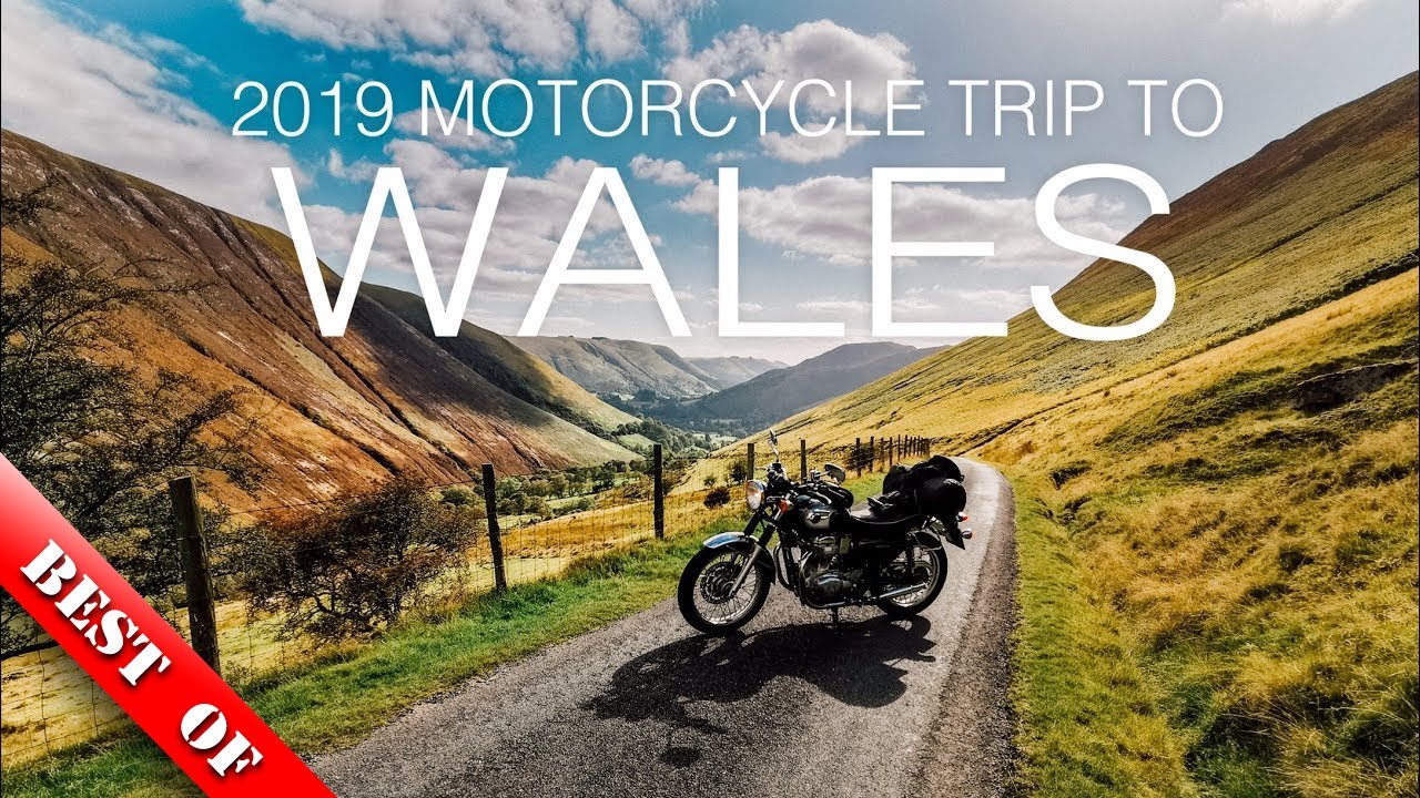 2019 Best motorcycle roads in Wales. From Brecon Beacons to Snowdonia