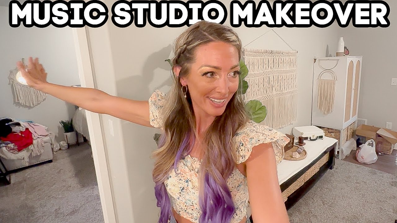 CLEAN WITH ME ✦  Music Studio Makeover