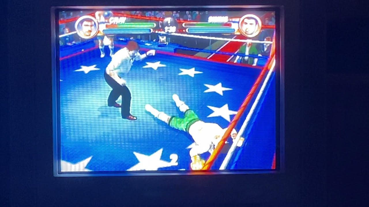 Rocky Xbox Gameplay-Bob Cray vs. Tim Simms