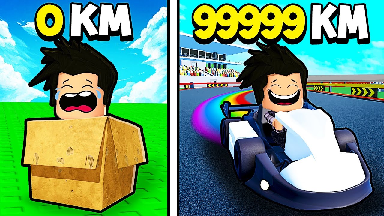 J'AI SIMULÉ ET OBTENU UNE VITESSE INFINIE SUR LE KART DE ROBLOX