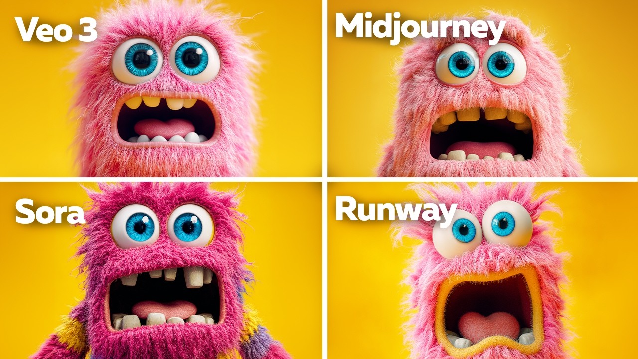 Testing The Best AI Video Generators So You Don't Have To! (Sora AI, VEO3, Midjourney & Runway)