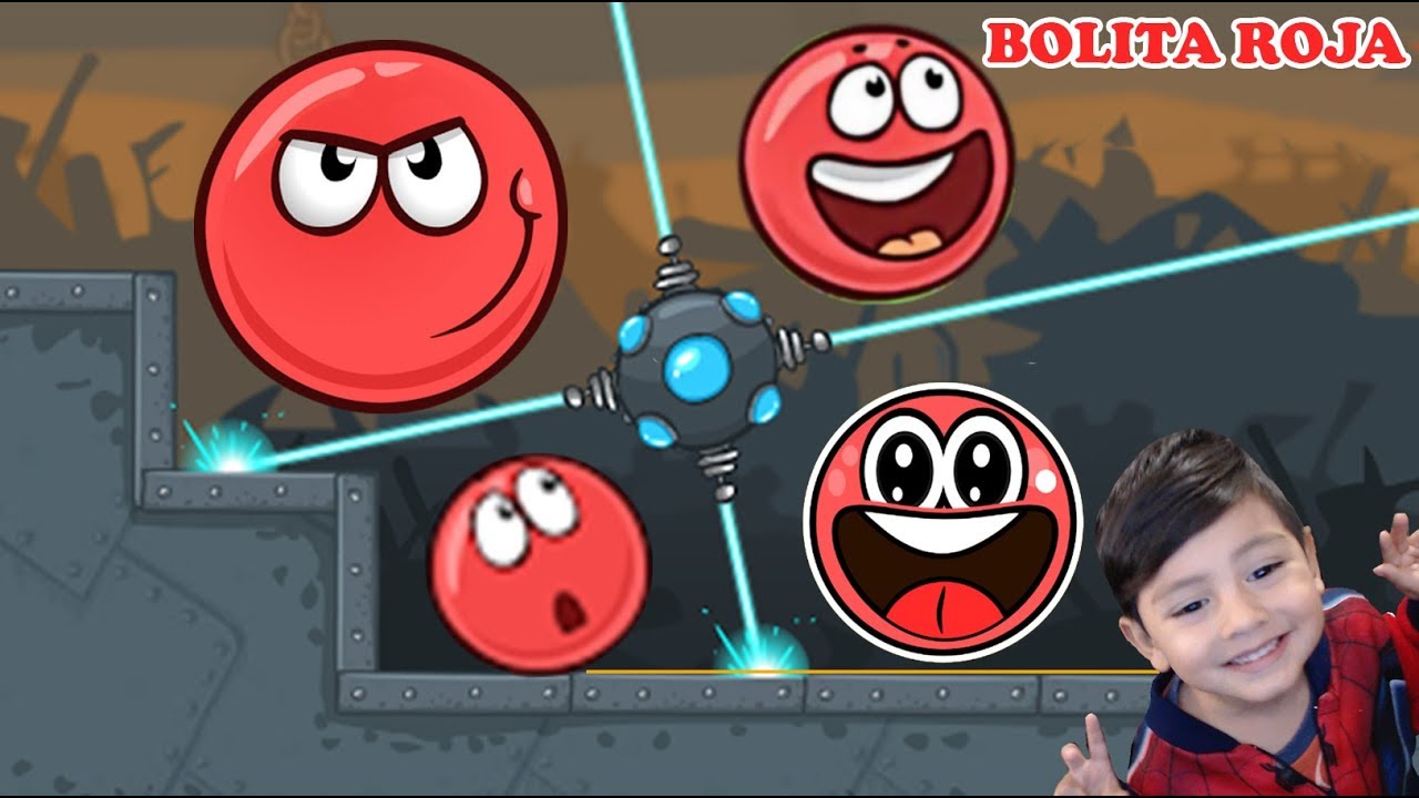 La Bolita Roja en la Fábrica | Juego para niños Red Ball 4 | Juegos Infantiles para niños