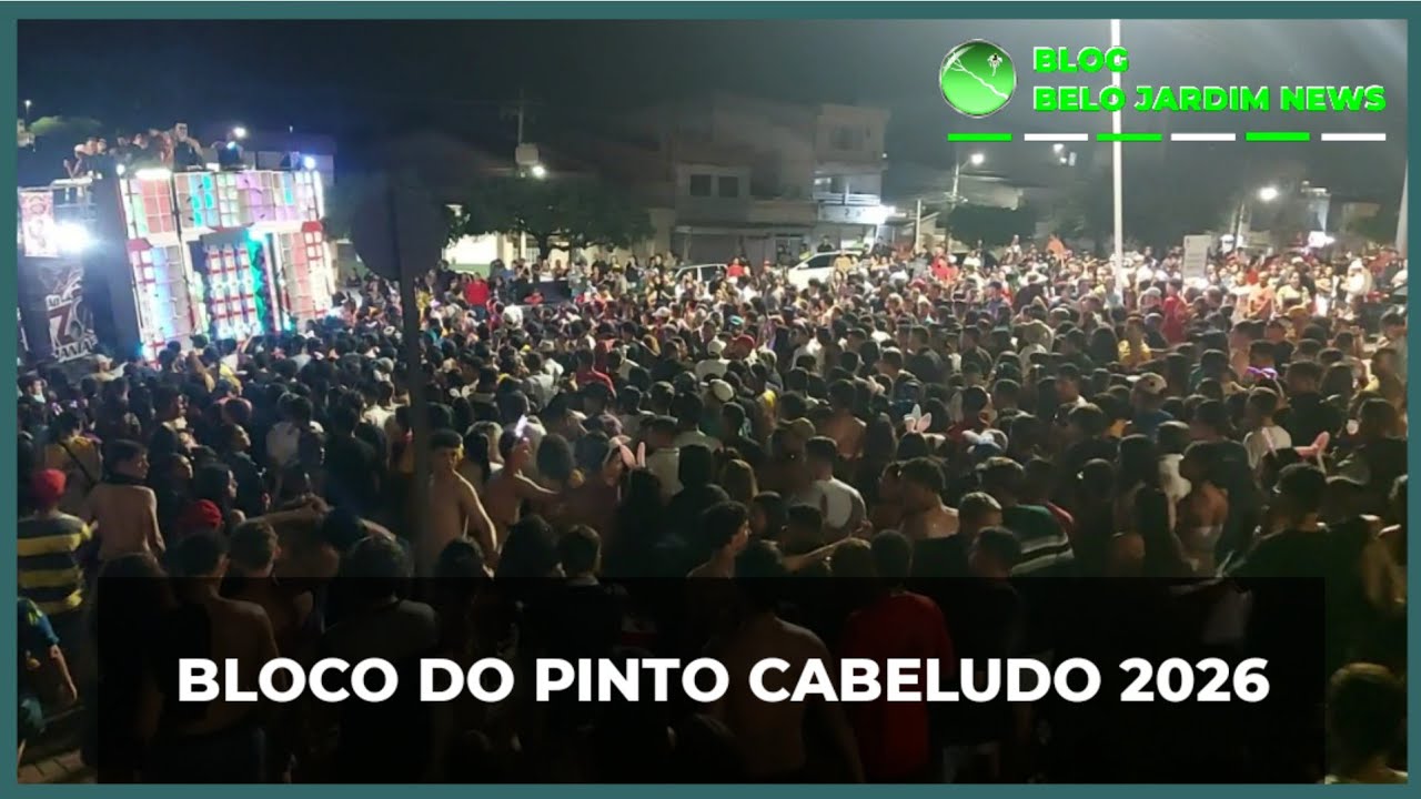 Bloco o Pinto Cabeludo em Belo Jardim 2026
