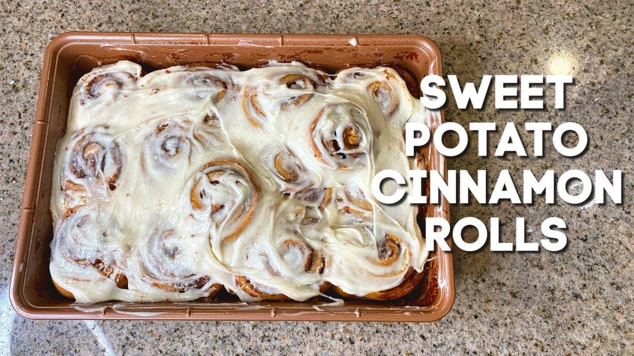 Sweet potato cinnamon rolls!