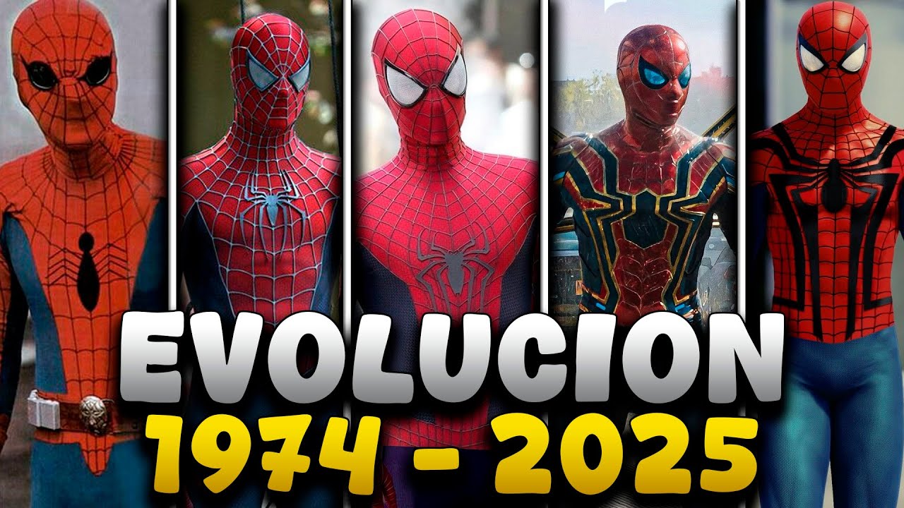 EVOLUCIÓN de Spider-Man: TODAS sus Versiones Live-Action Explicadas