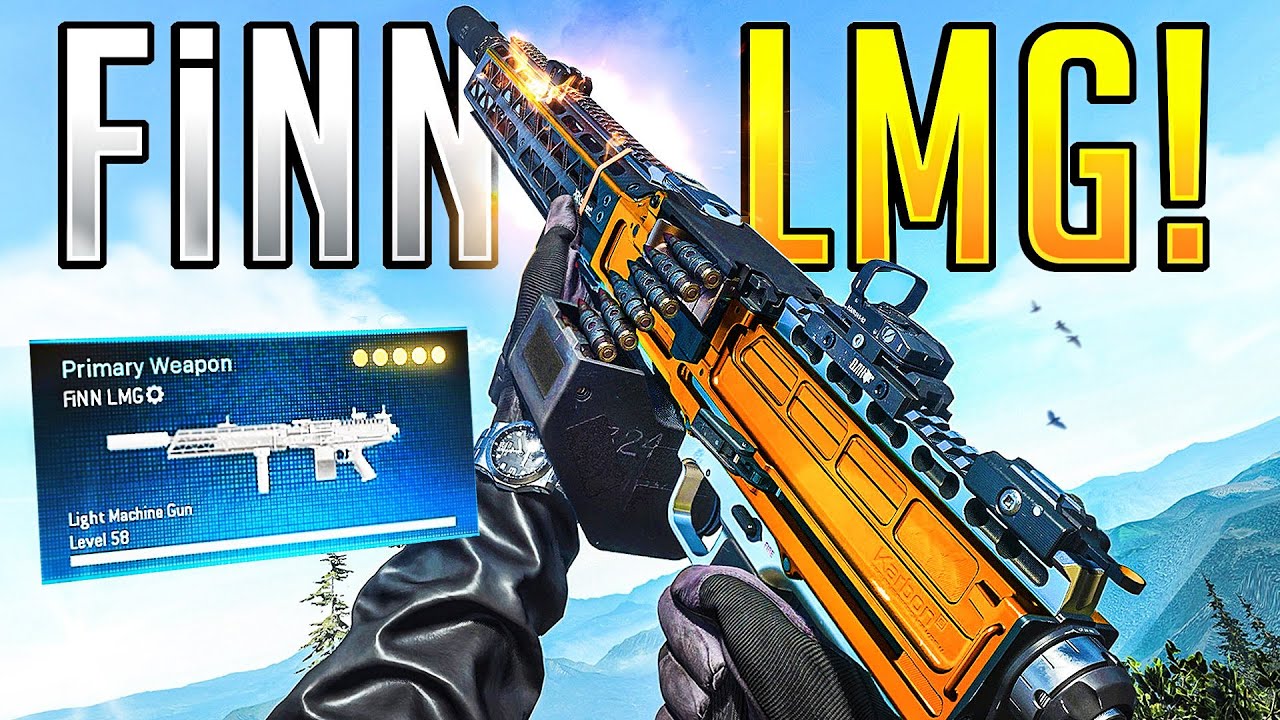 Max Damage FiNN LMG Destroys in Warzone! (Class Setup)