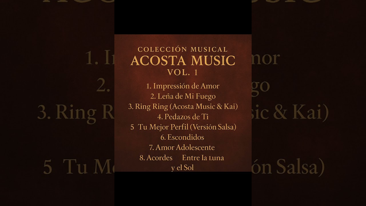 Mas de 30 min con Musica romantica | Acosta Music