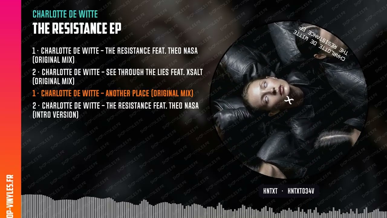 Charlotte de Witte - The Resistance EP [BLACK] (KNTXT034V)