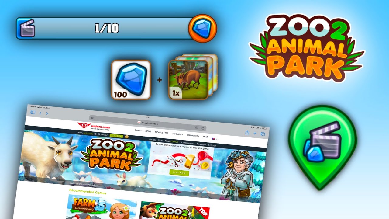 How To Get Free Diamonds 💎 | Zoo 2: Animal Park