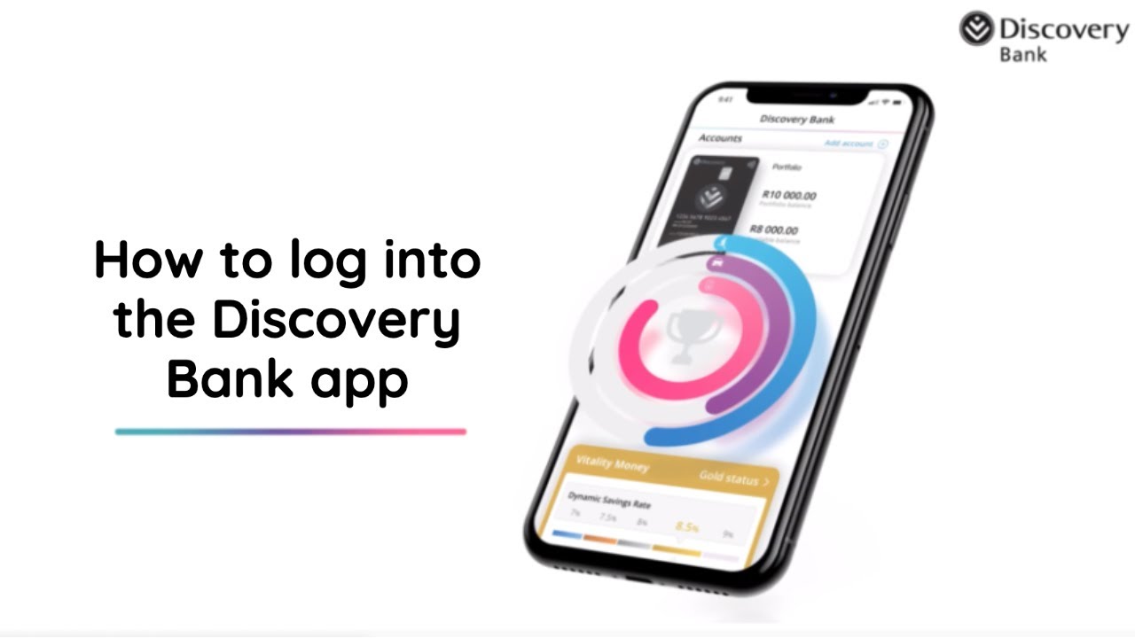 How to log into the Discovery Bank app