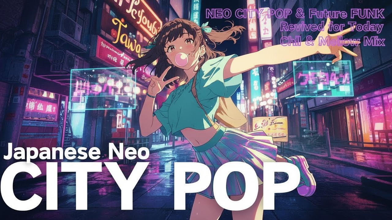 Japanese Neo CITY POP / Future Funk /chill & melodic Mix / エモくてノスタルジック Revived for Today [playlist]