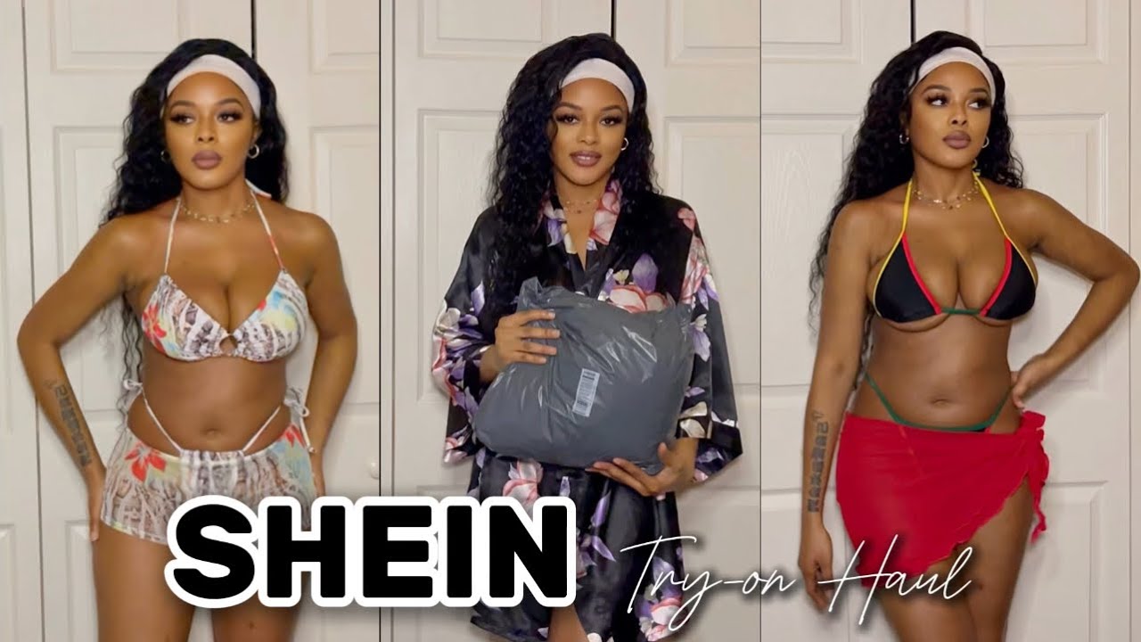 SHEIN BIKINI TRY-ON HAUL 💋