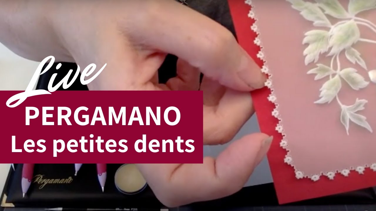 Live Pergamano | Outils de Piquage pas à pas