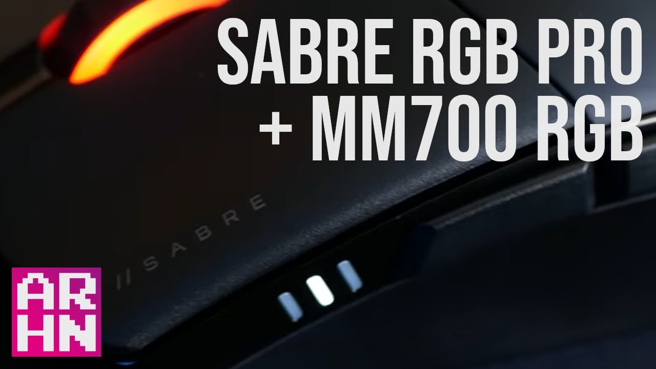 Corsair Sabre RGB Pro + MM700 RGB - Recenzja sprzętu