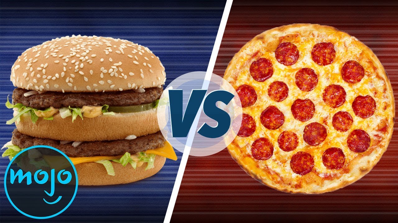 Best Food: Pizza Vs Burgers