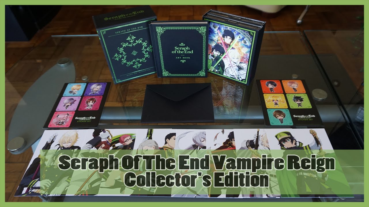 Anime Unboxing | Seraph Of The End Collector's Edition (Blu-Ray/DVD Combo) 2016