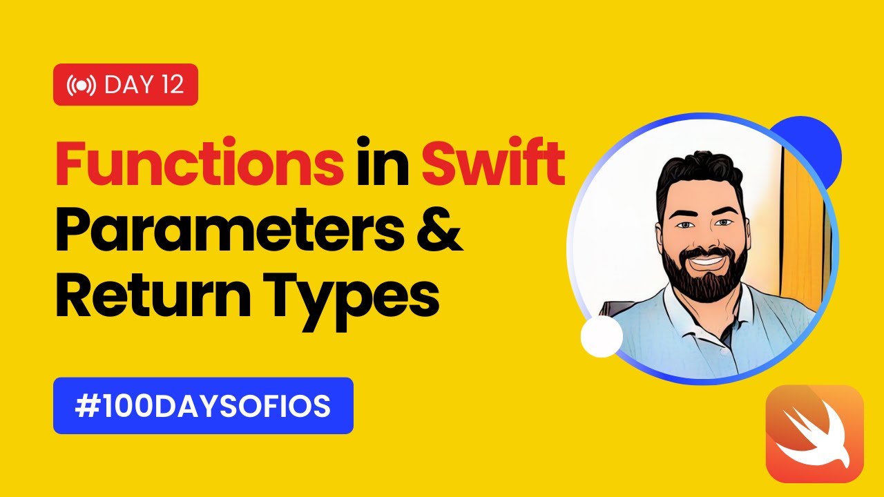 Функции в Swift: параметры и возвращаемые типы | #100DaysOfiOS День 12