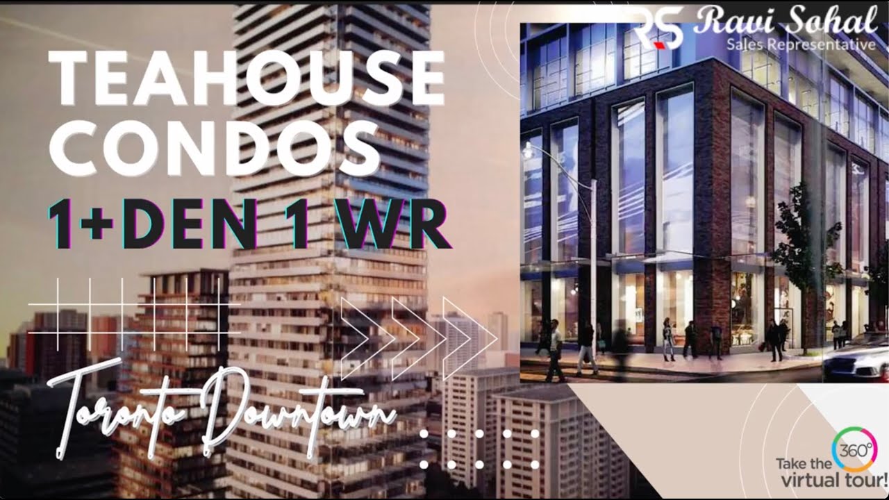 Teahouse #Condos   1+1 Beds 1 WR   501 Yonge St #Toronto #TeahouseCondos
