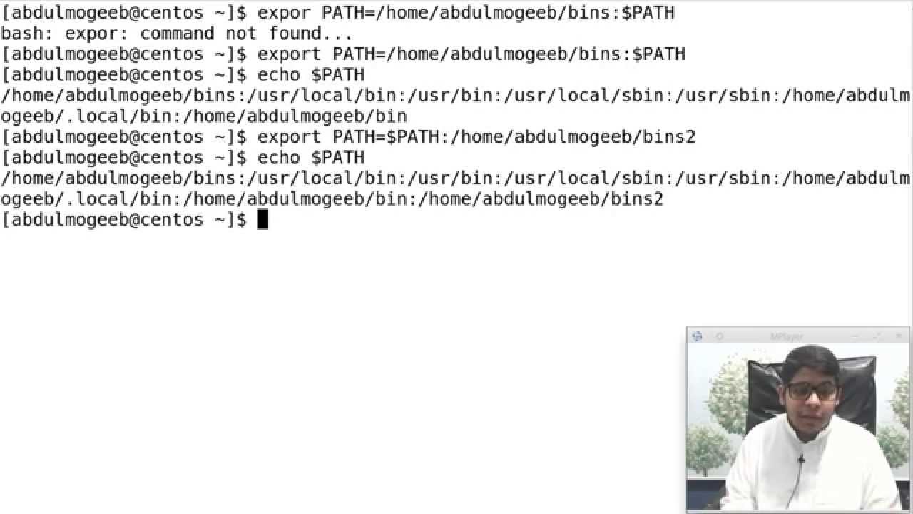 CentOS (RHCE): PATH