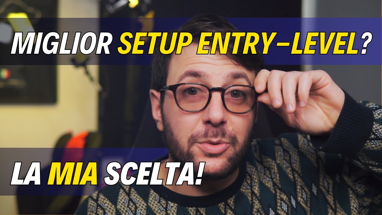 Miglior SETUP ENTRY LEVEL per il Sim Racing! Ecco la mia scelta perfetta nel 2025