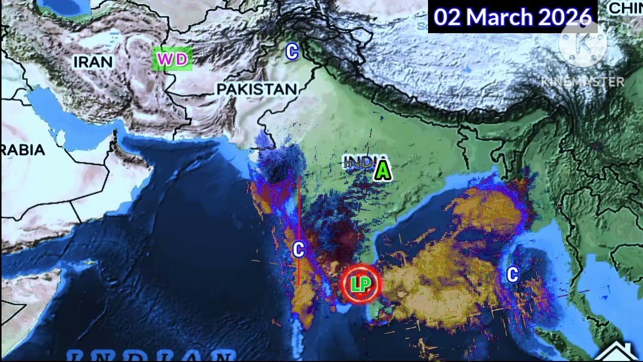 Next 25 Days Weather System Analysis South Asia Low pressure Area South BOB WD Update. 