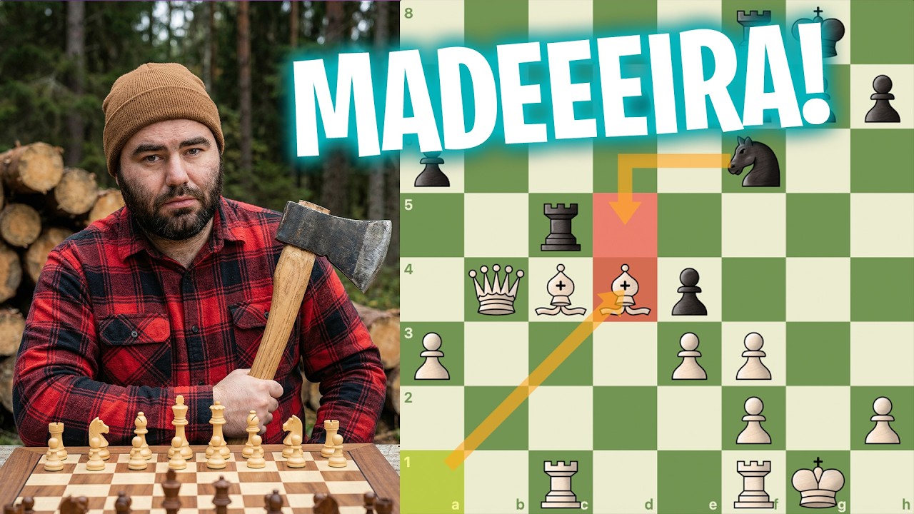 MAMEDYAROV VOLTOU BRUTAL! O Lenhador Destrói Tudo! ♟️🪓