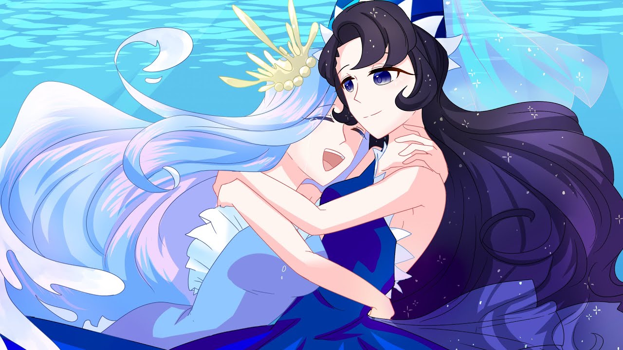 [쿠키런 패러디] 심해소녀 (바다요정x달빛술사)