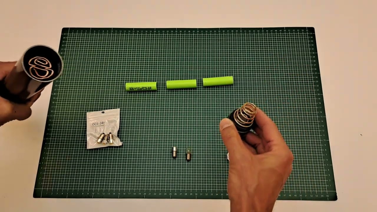 Maglite 4D Upgrade: From D-Cells to 18650 & LED with a 3D Print!