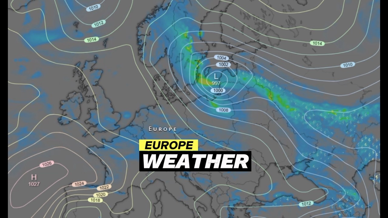 European Weather | ECMWF Model Precipitation June 18, 2026 - Rain Storms In Europe