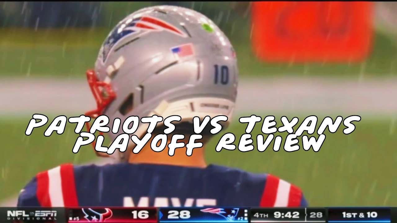 @patriots vs @HoustonTexans #Playoff Game Review