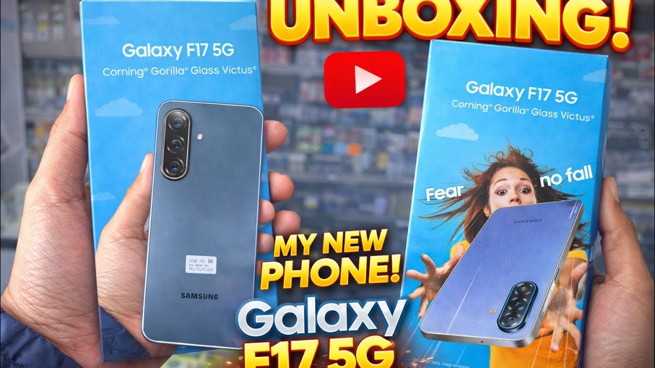 Samsung Galaxy F17 5G Unboxing 🔥 | First Look & Honest Review