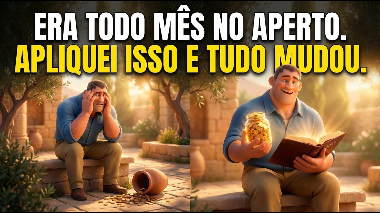 Como Quebrar o Ciclo do Mês Apertado com Sabedoria Bíblica (A Palavra te AJUDA a sair do CAOS!)