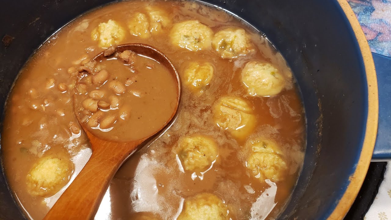 Brown beans and cornmeal Dumplins/ Music by banjo lemonade