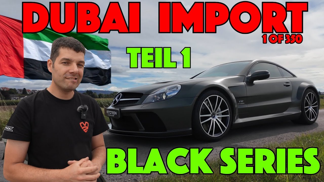 Wie gut ist der SL65 Black Series Import aus Dubai wirklich? Was erwartet uns am AMG HWA Mercedes?