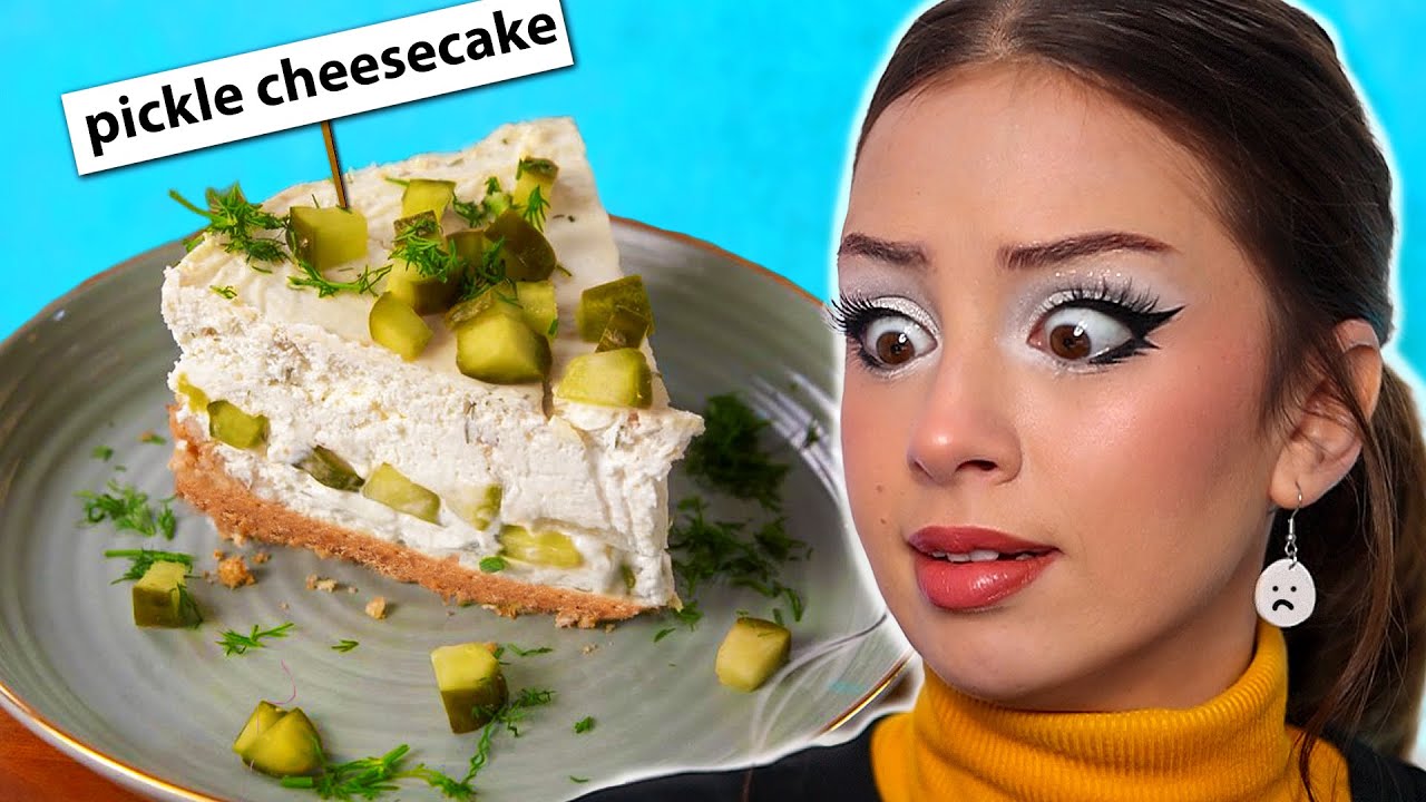 I tried THE WEIRDEST recipes I could find