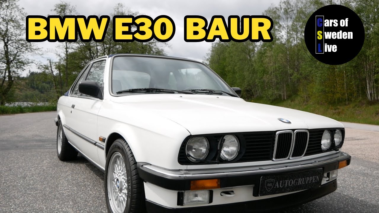 BMW E30 BAUR