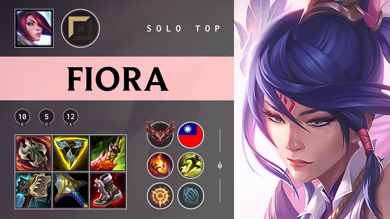 Fiora Top vs Zaahen - TW Grandmaster Patch 25.23