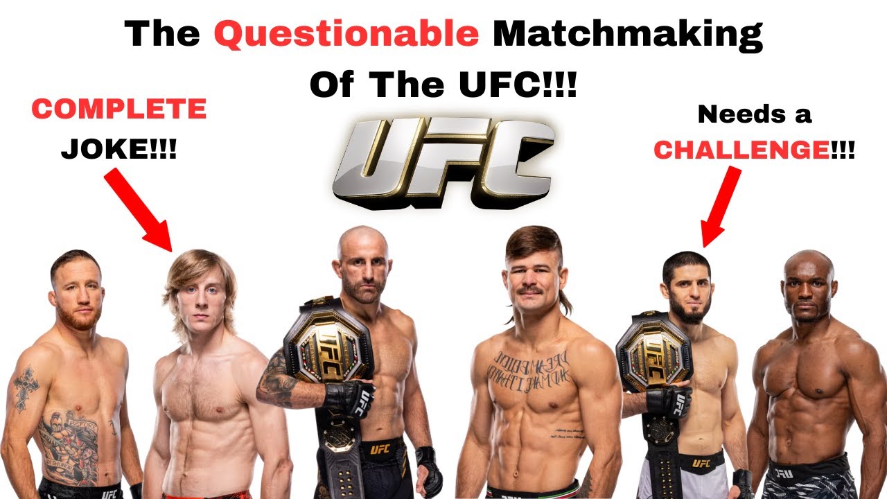 The Questionable Matchmaking Of The UFC!!!