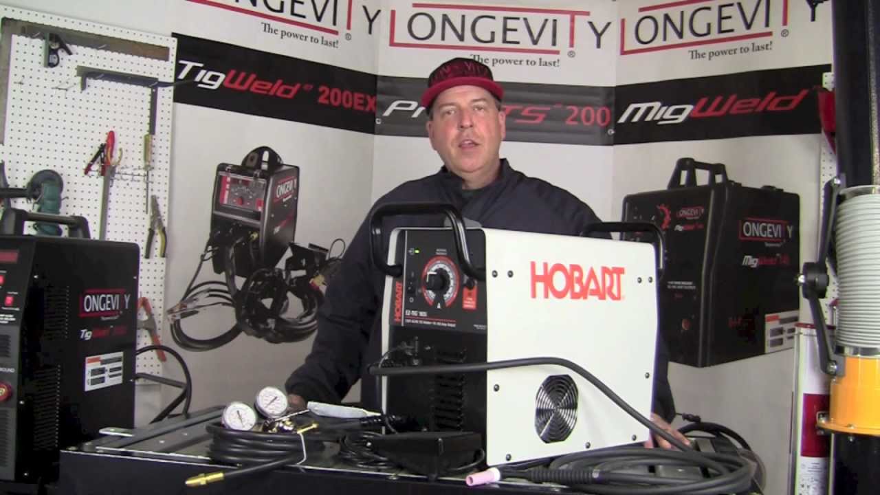 HOBART EZ TIG 165i ACDC TIG WELDER REVIEW - PART 1