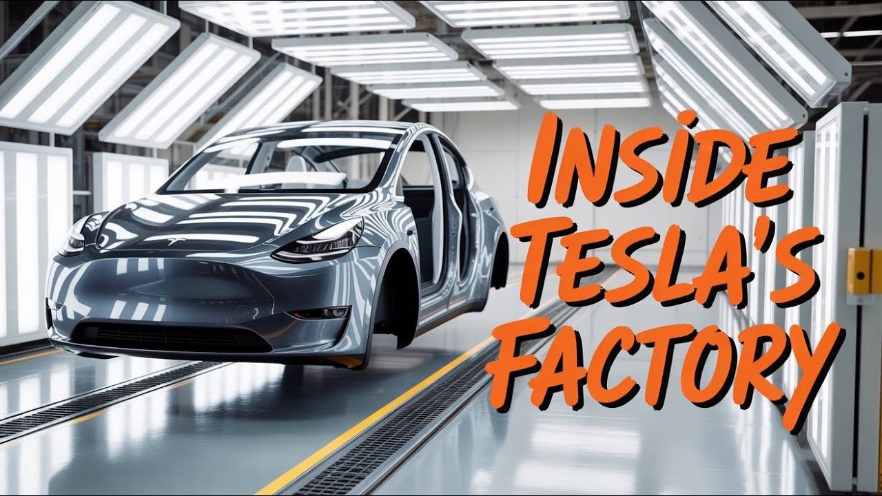 The Craziest EV Factory Ever Built | Tesla Model Y Production