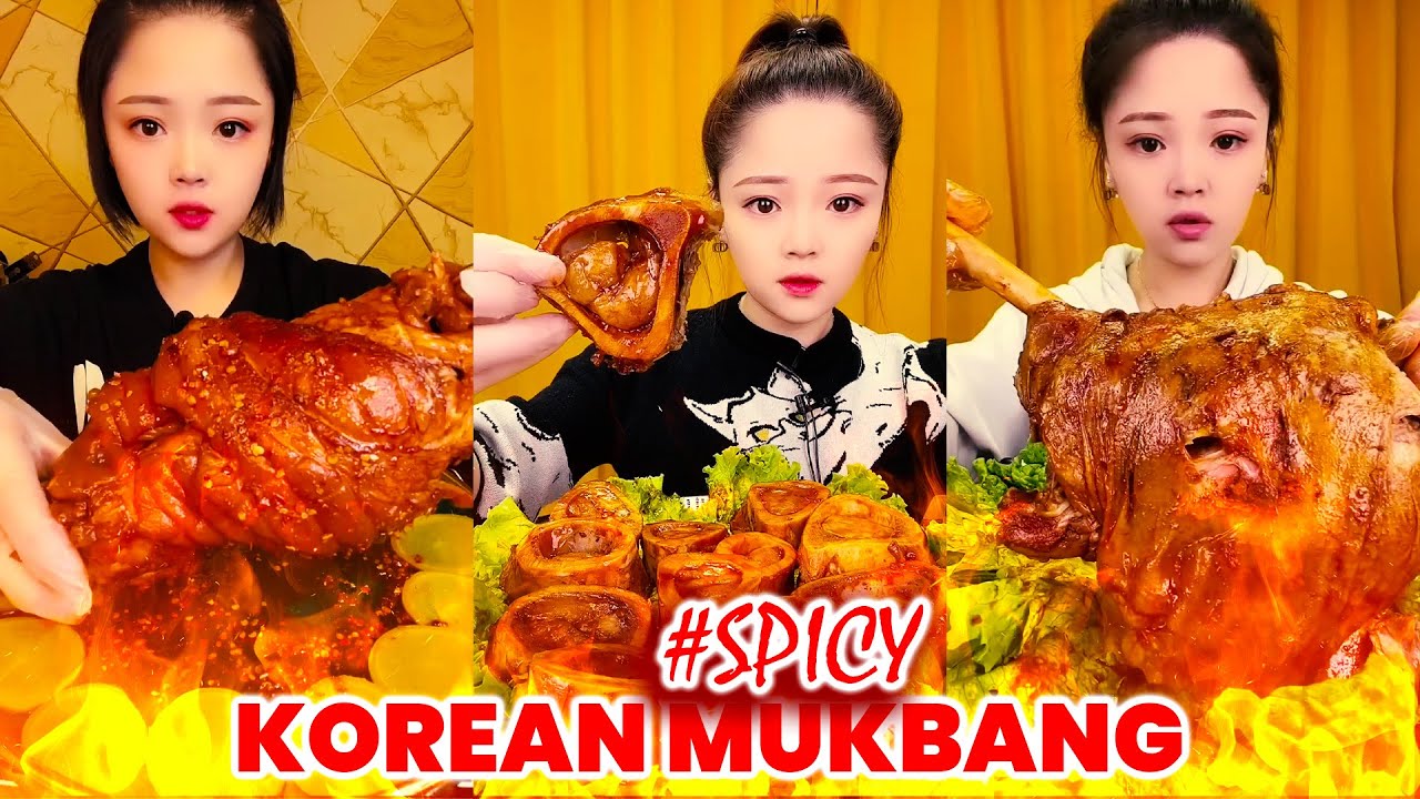 #ASMR SPICY #ENOKI #MUSHROOMS #CUCUMBER #PEPPER #KIMCHI 팽이버섯 오이고추김치 먹방 咀嚼音 #EATING_SOUNDS #MUKBANG
