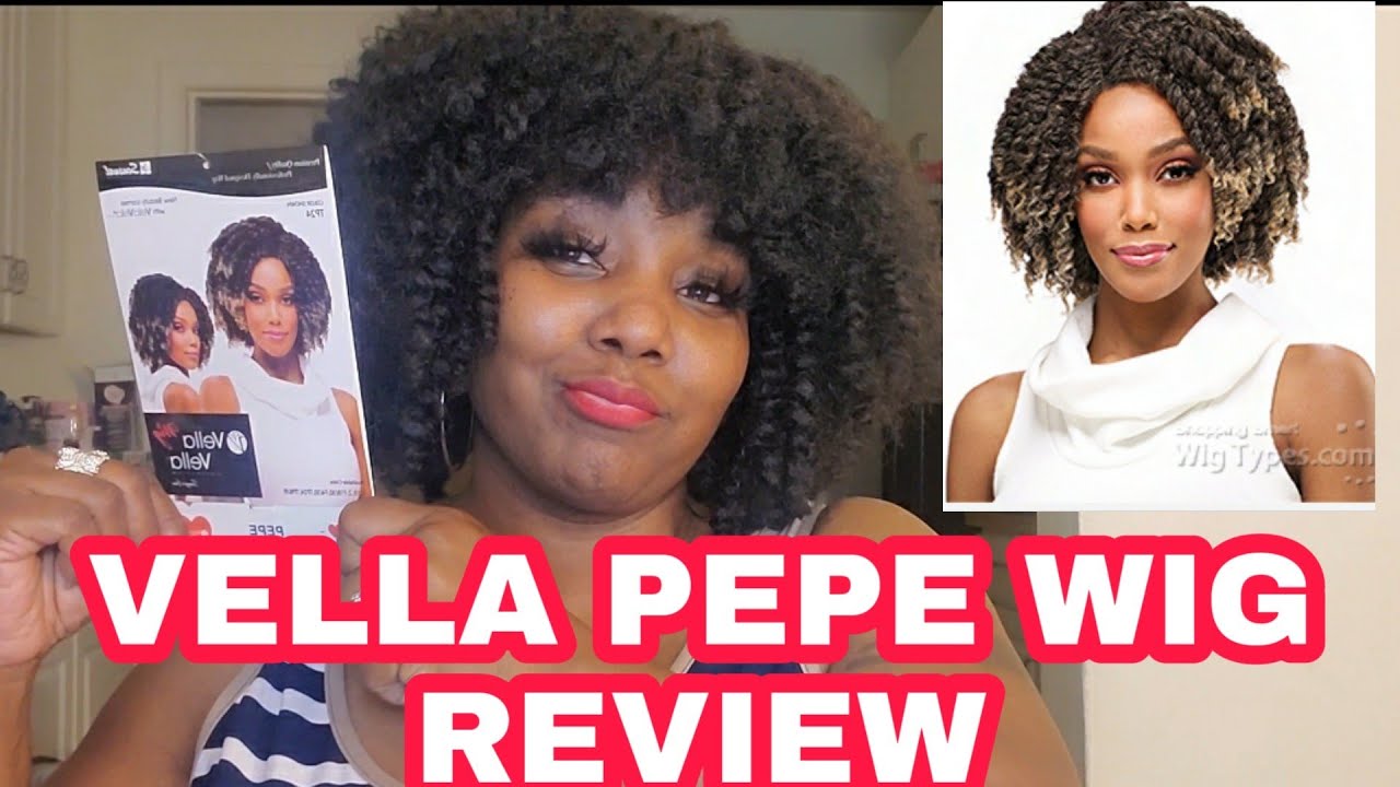 How to - STYLE NATURAL HAIR WIG PEPE WIG REVIEW