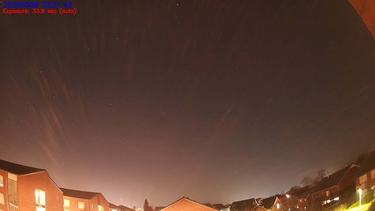 Night Timelapse AuroraCam #16