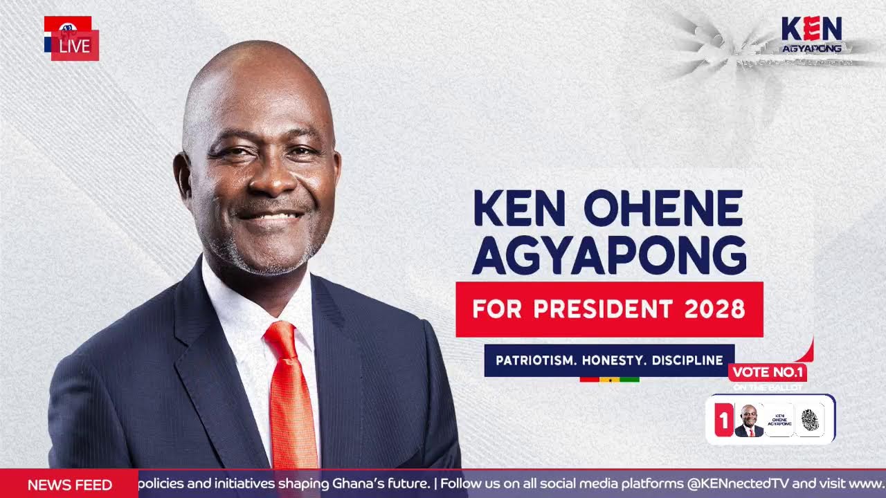 Happening NOW: Okere Constituency Welcomes Ken Ohene Agyapong!