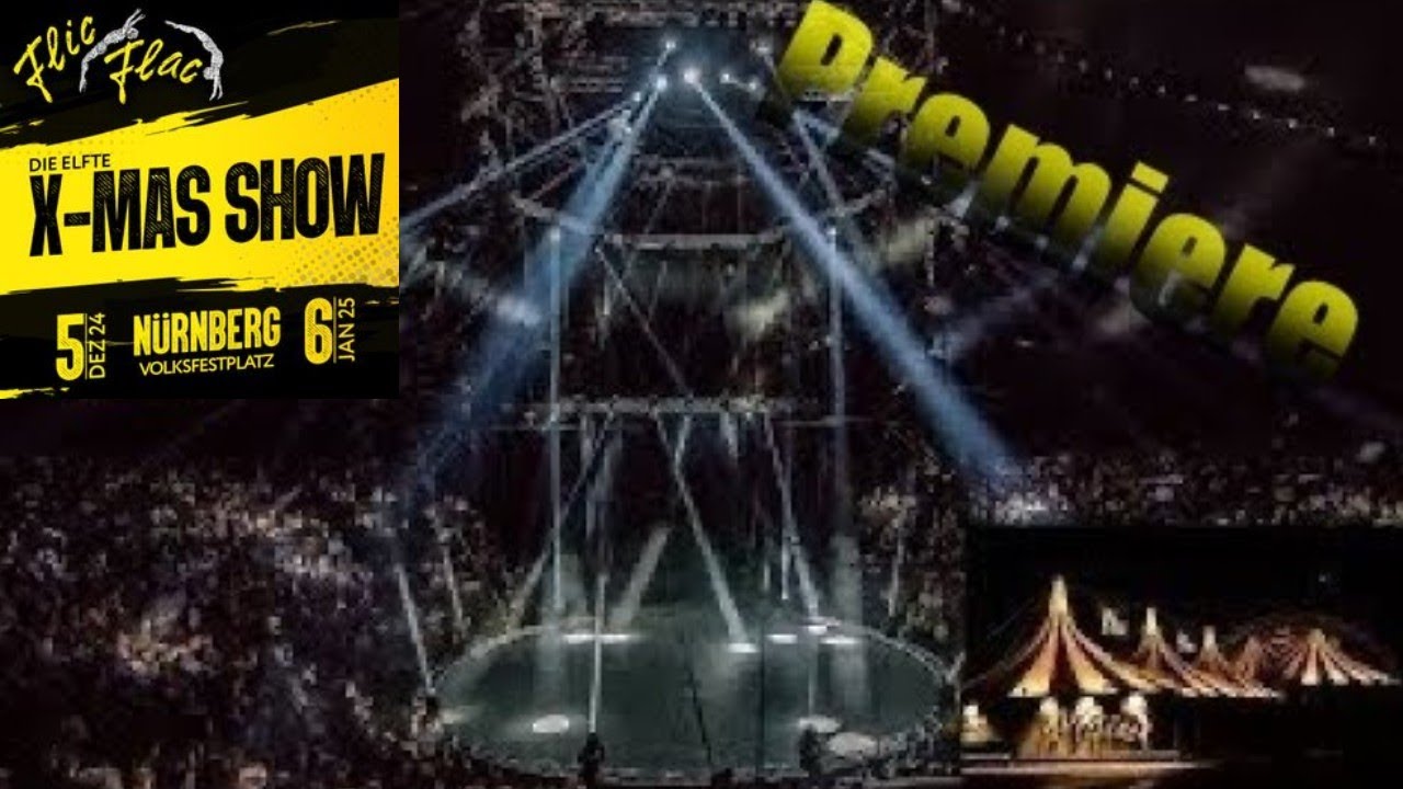 FlicFlac elfte X-Mas Show in Nürnberg vollständige show vom 05.12.2024 !!! (Premiere) #flicflac