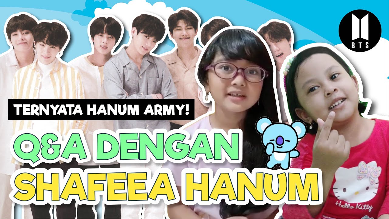 Q&A yugi bersama Shafeea Hanum | Ternyata Hanum BTS Army