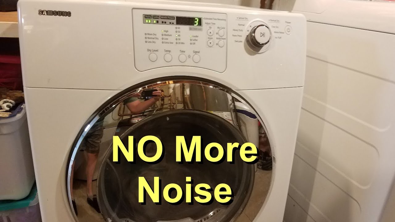 Samsung Dryer Repair - Eliminating the Noise When Running